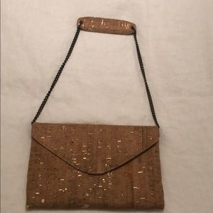 J. Crew cork ahoulder bag/clutch